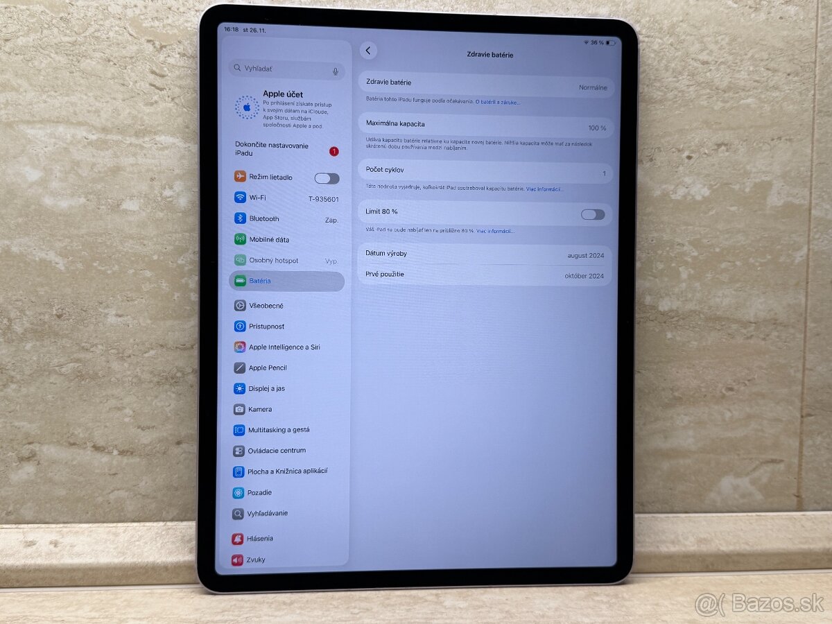 Apple iPad Air 13 (2024) 256GB Wi-Fi + Cellular Purple - 6