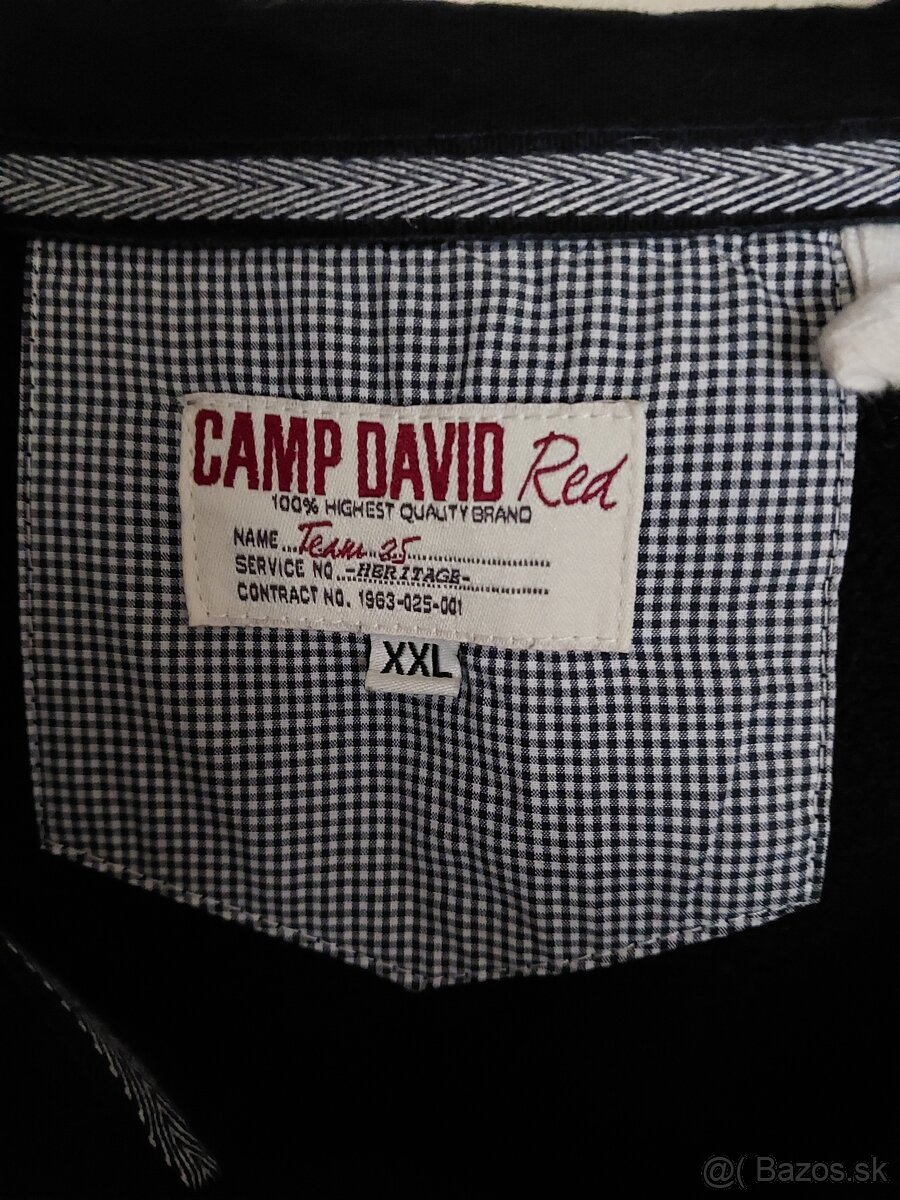 Pánska mikina Camp David tmavá modrá - 6