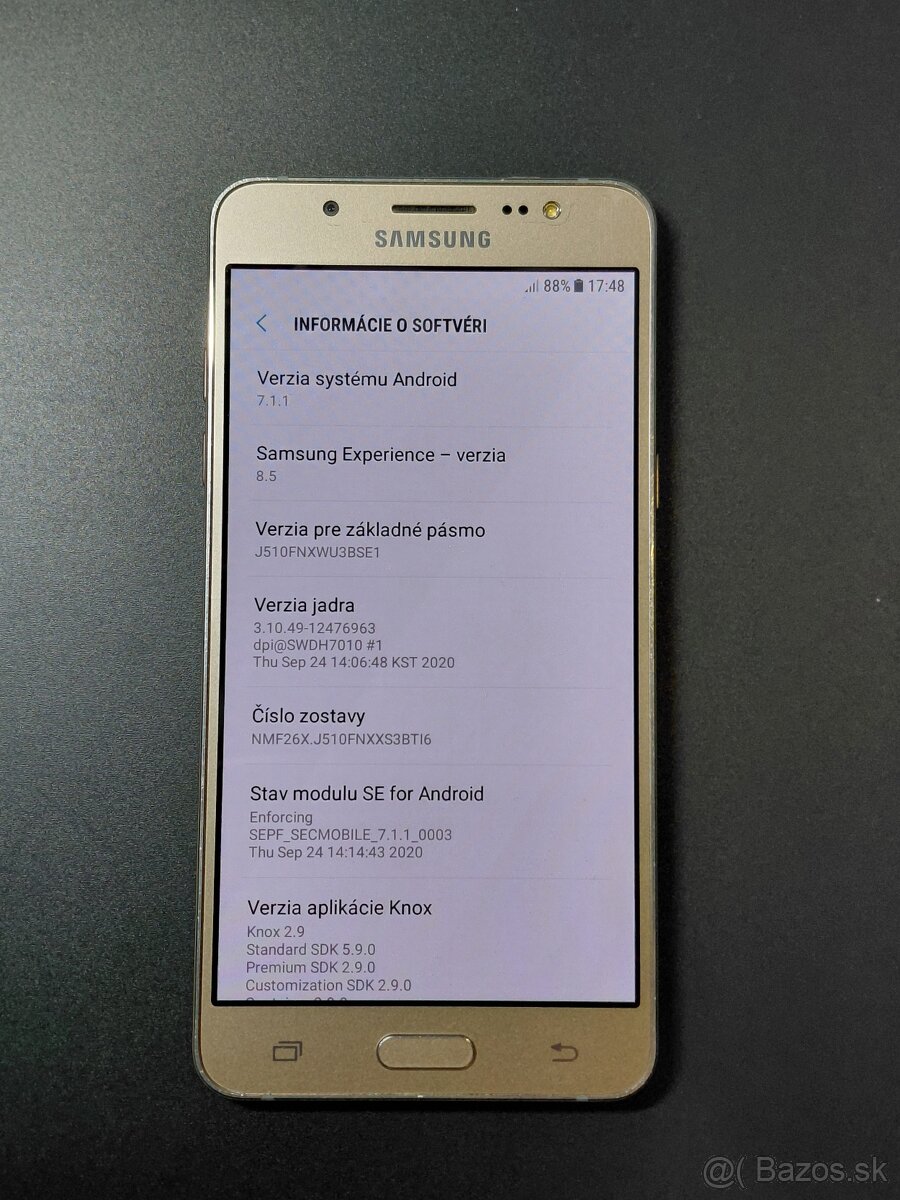 📱 Samsung Galaxy J5 DualSim - Gold – 2/16 GB - 6