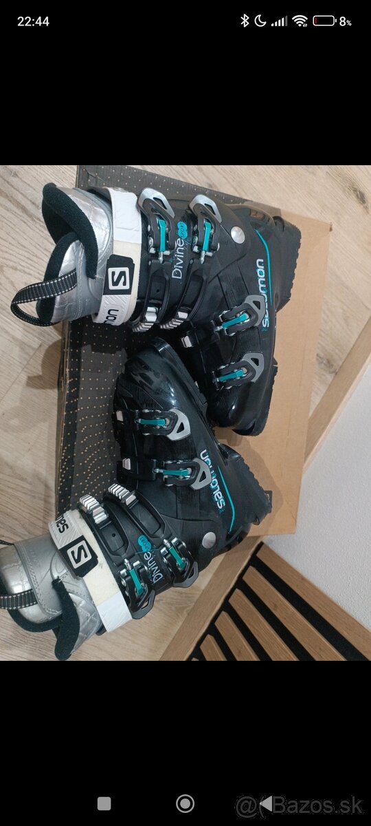 Lyžiarky Salomon, 25/25,5cm - 6