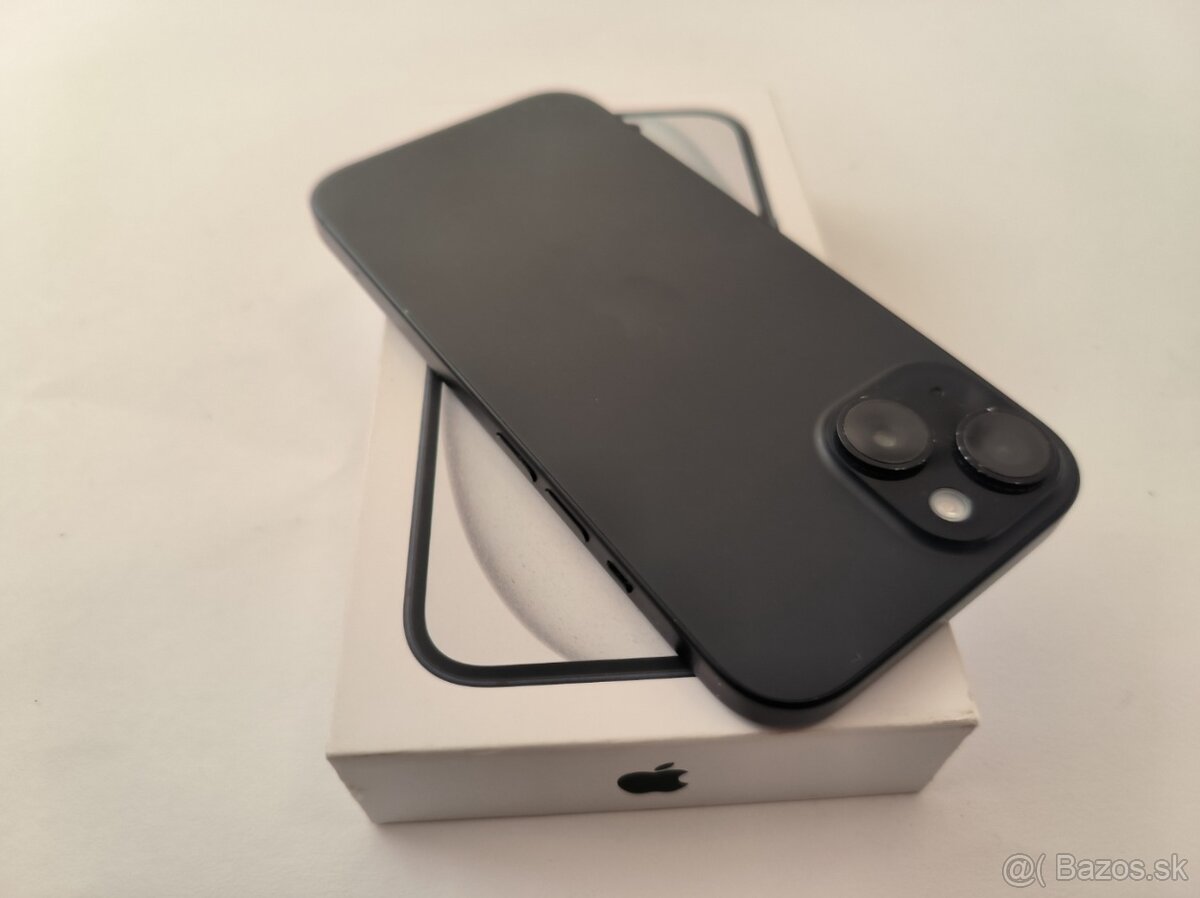 apple iphone 15 256gb Midnight / Batéria 85% - 6