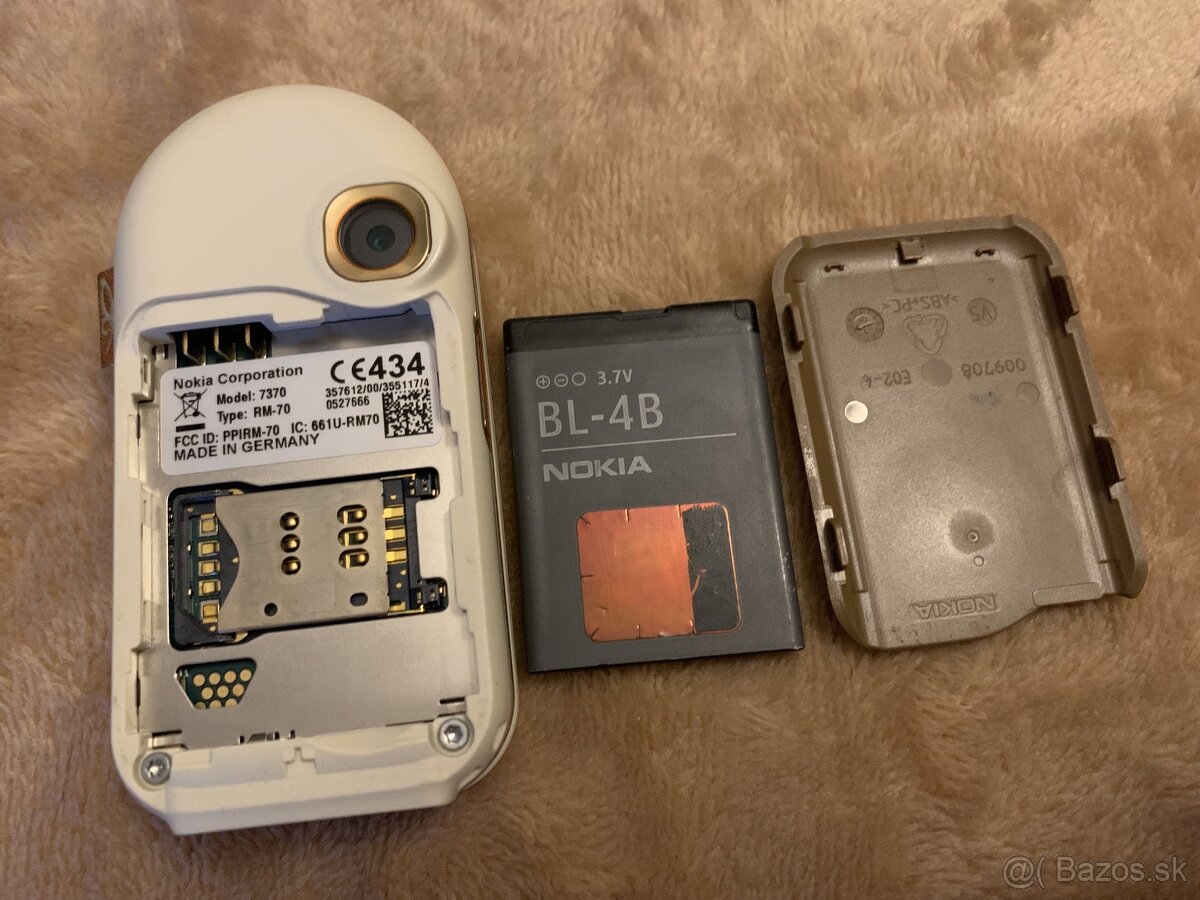 Limitovaná edícia Nokia 7370 Bluetooth 1,3 MP - 6