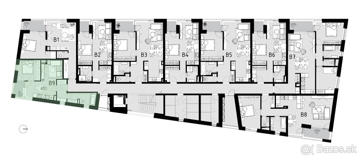 IDEÁLNE BÝVANIE | 2-IZB. INVESTIČNÝ BYT-TURČIANSKE TEPLICE - 6