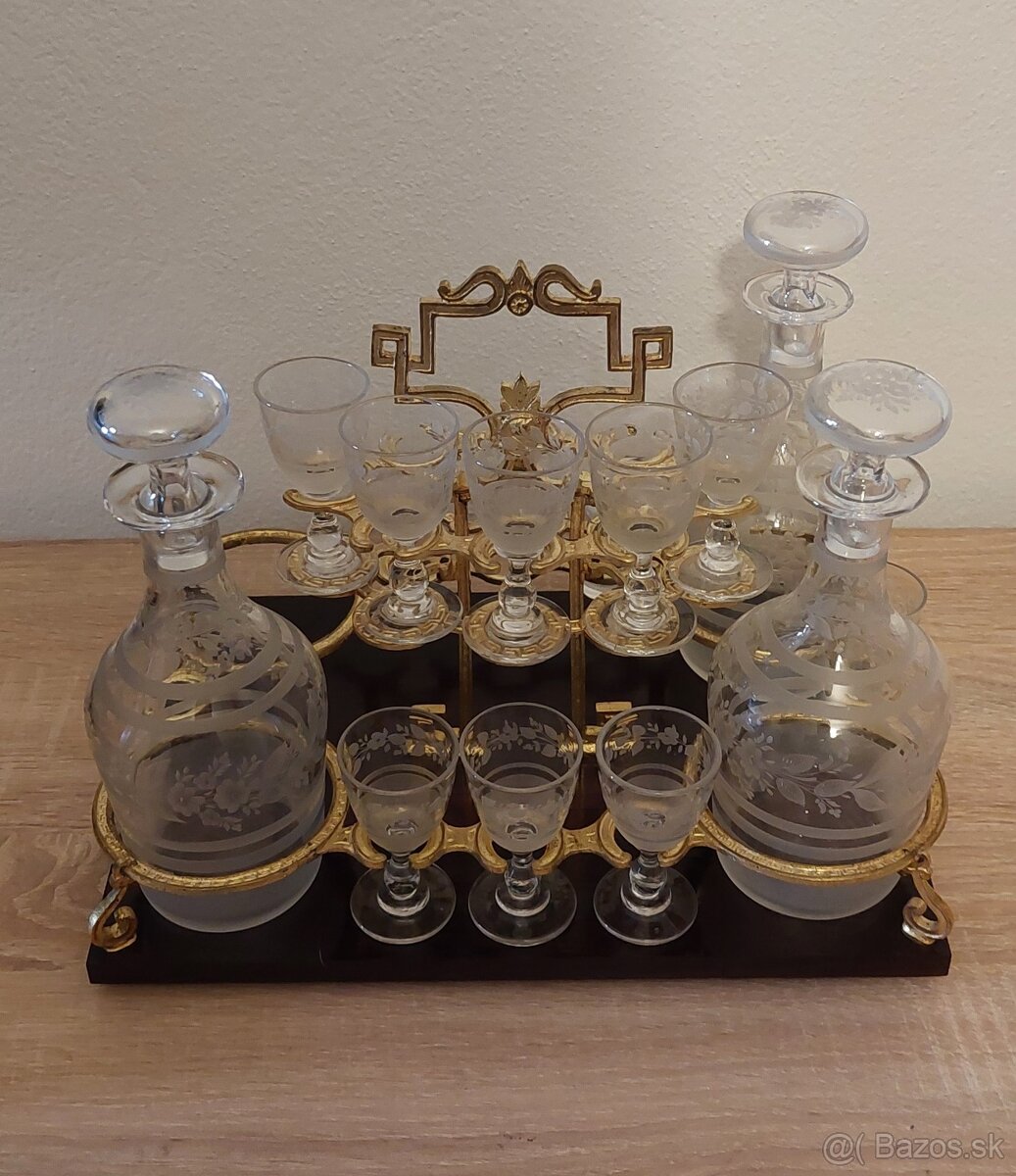 Likérnik Boulle Napoleon III Cave a liqueur - 6