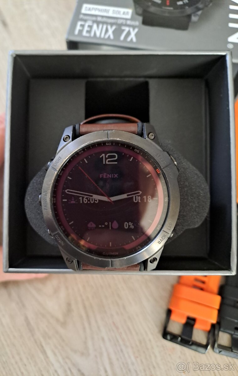 Garmin Fenix 7X Sapphire Solar - 6
