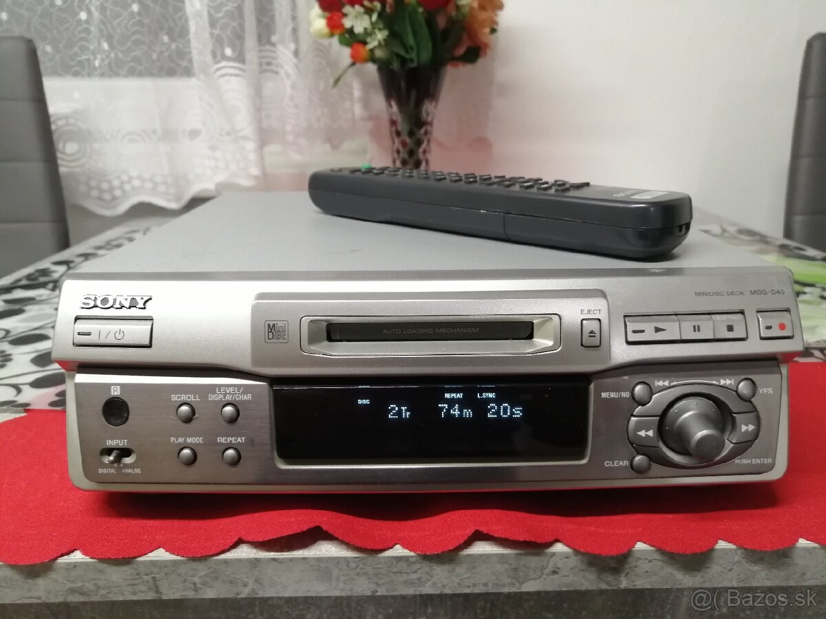 Sony minidisk rekordér - 6