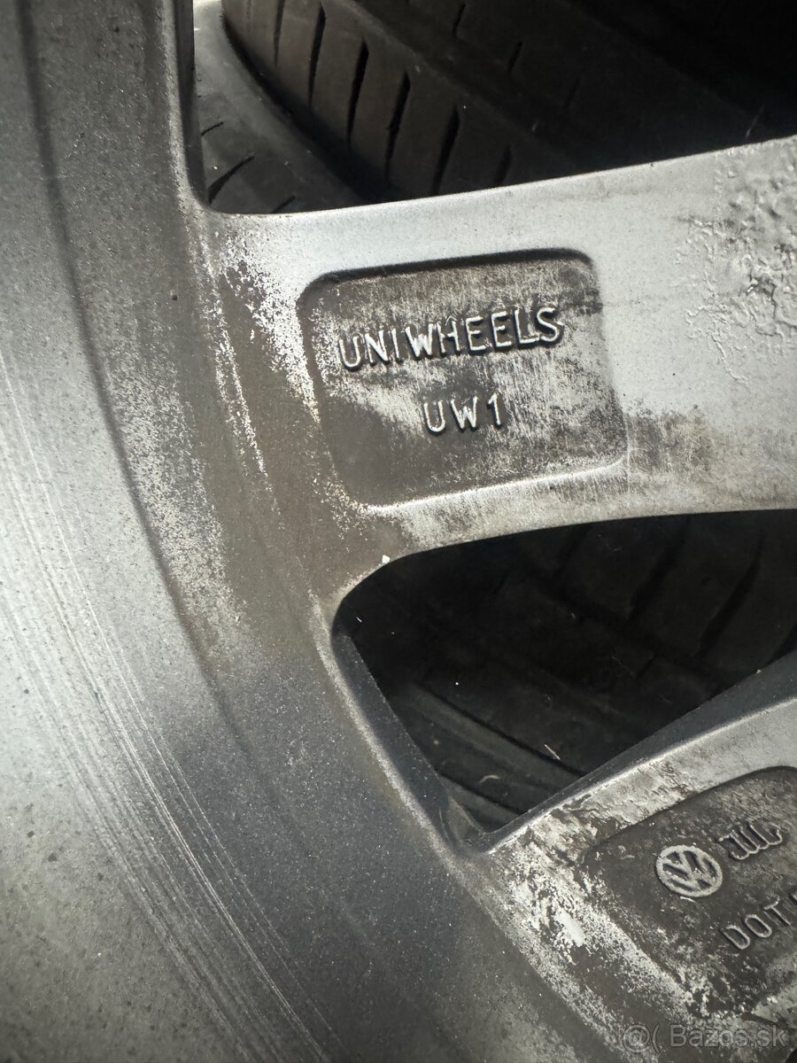 Predám kolesa 255/60R18 originál vw - 6