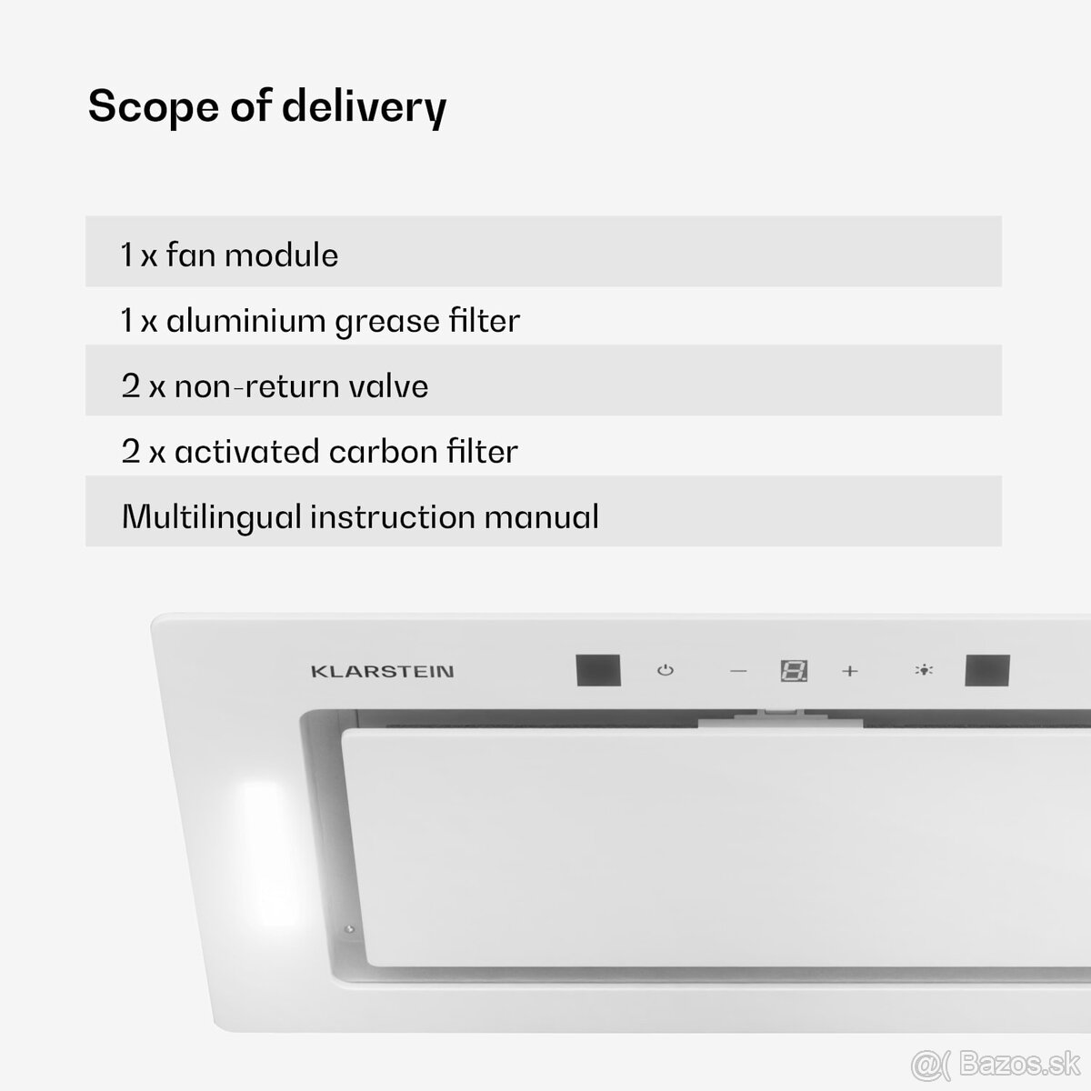 Digestor Klarstein Hector Eco 52 cm - 6