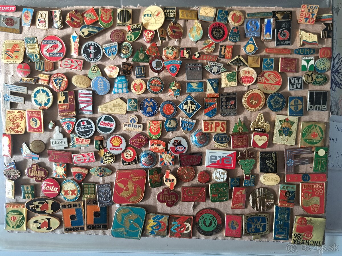 Predám odznaky 3 - 6