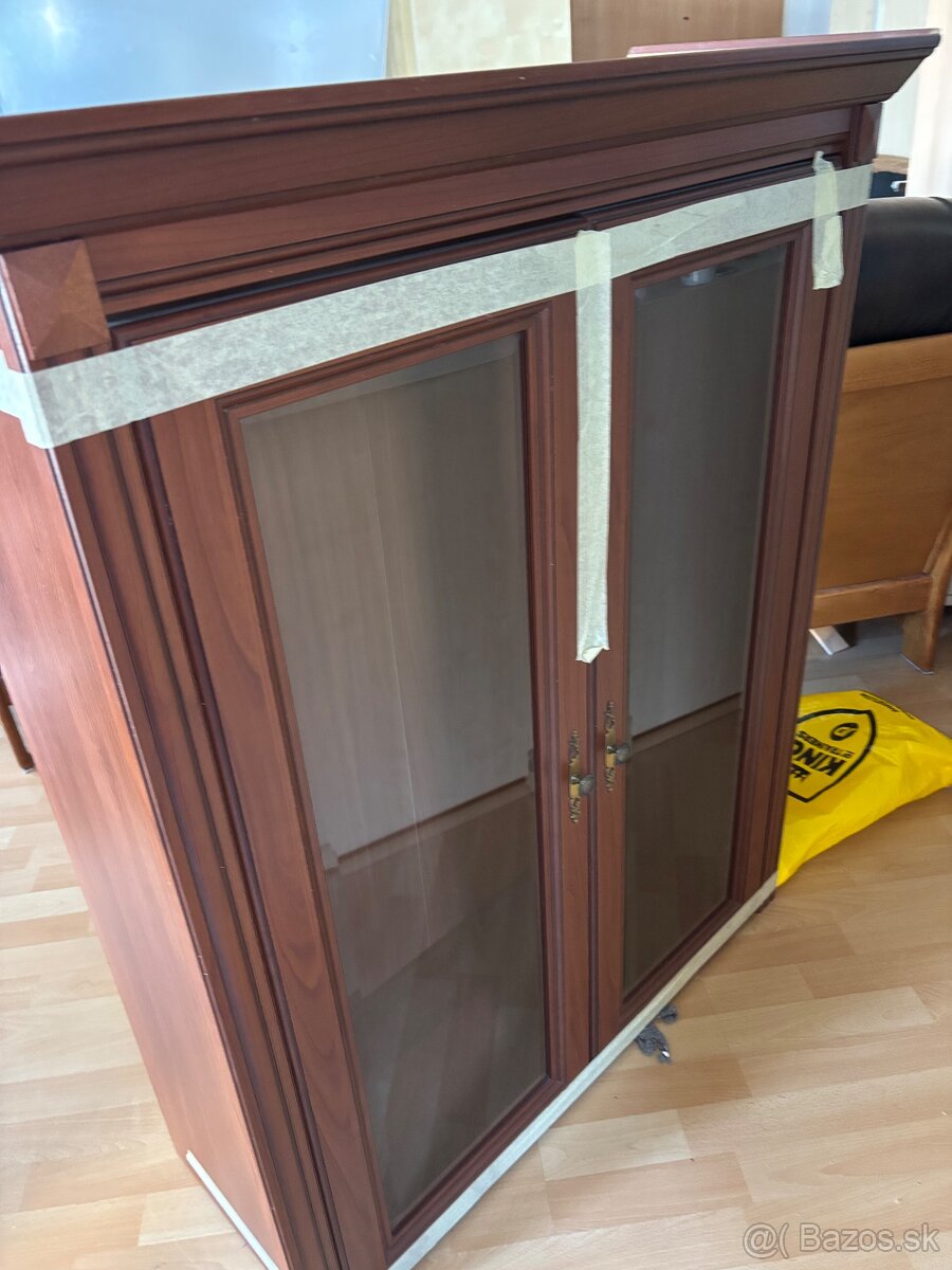 Rustikalna obývacia zostava s koženými kreslami - 6