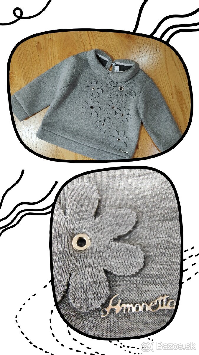 Oblečenie pre dievčatko na vek 2-3 roky (92-98) - 6