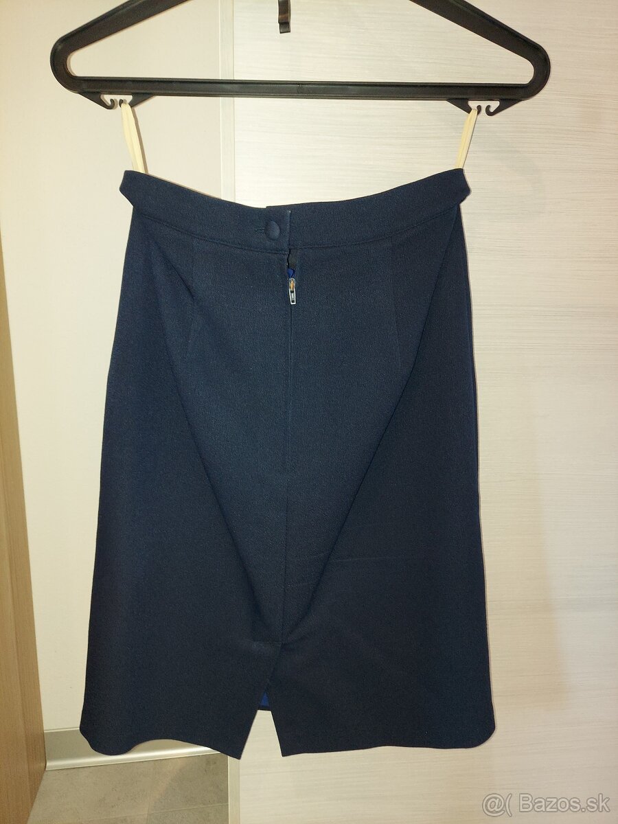 dámsky kostým (tmavomodrý)-dvojkombinácia - 6