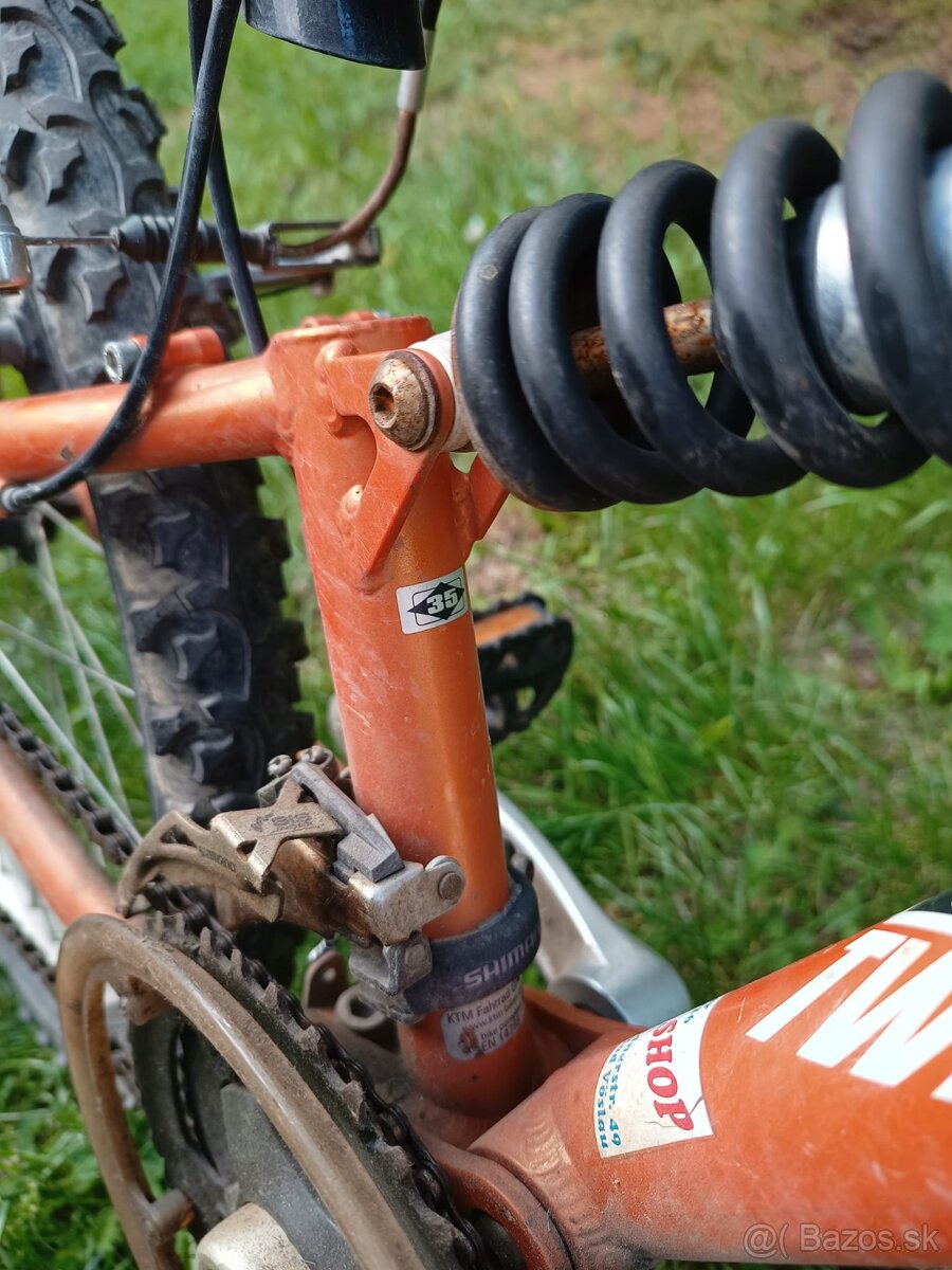 24" detsky horsky celoodpruzeny bicykel KTM - 6