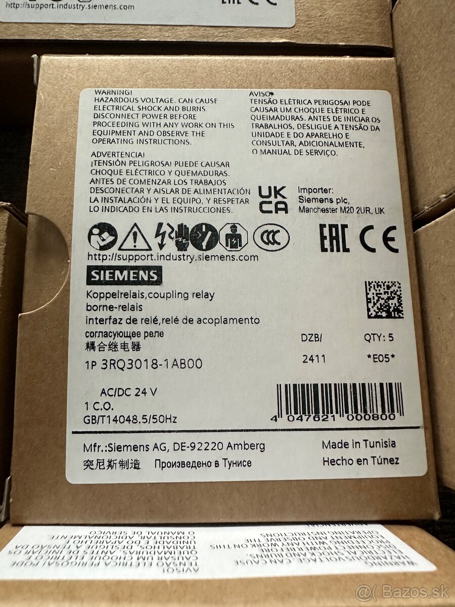 Siemens simatic, siwarex, motorové spúšťače, pomocné kontakt - 6