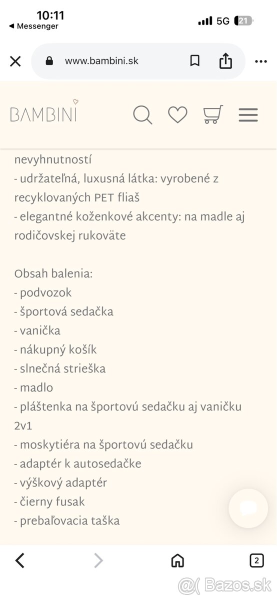 Easywalker kombinovaný kočík Jimmey - 6
