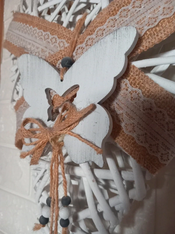 Staršie závesné veľké vypuklé srdce 40x30 cm - 6