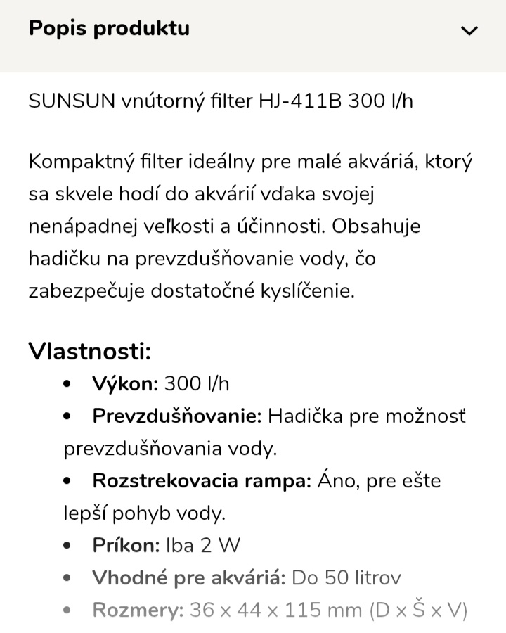 Filtre do akvária - 6