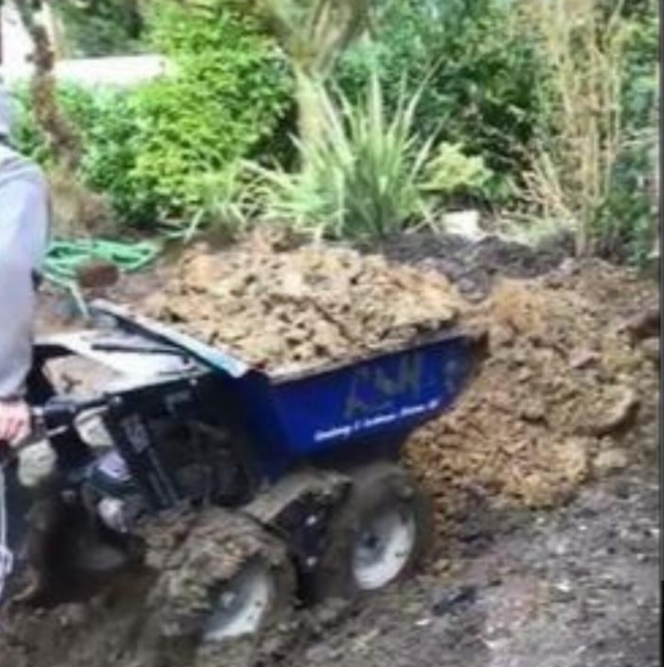 Mini Dumper, motorovy furik Muck Truck - 6