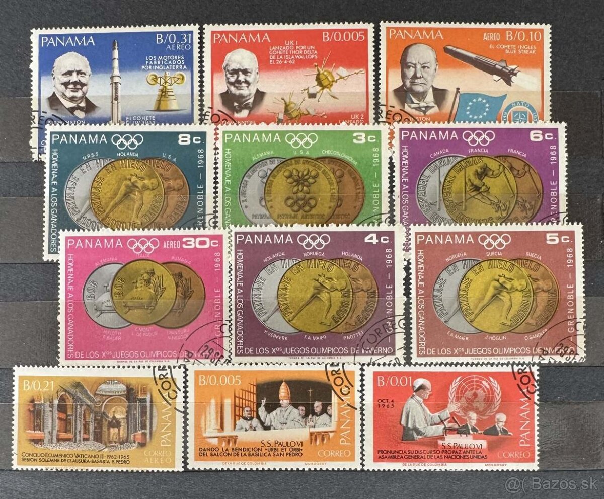 poštové známky - Panama - 6