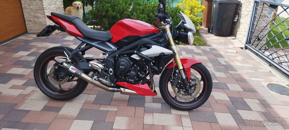 Triumph Street Triple 675 s quickshifterom a Racefit výfukom - 6