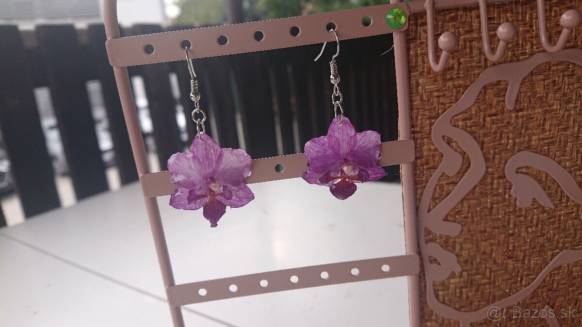 Orchidea náušnice - 6