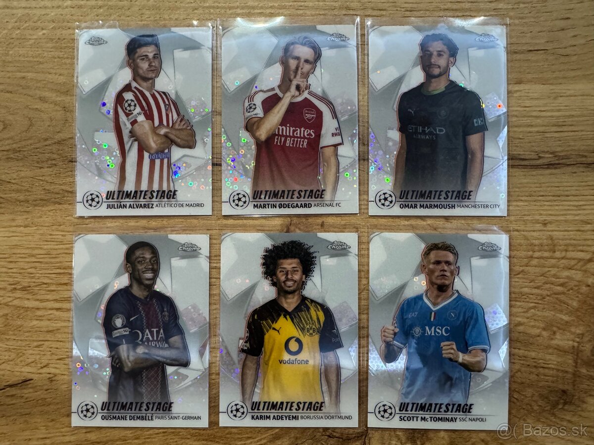 Futbalové kartičky Topps - 6