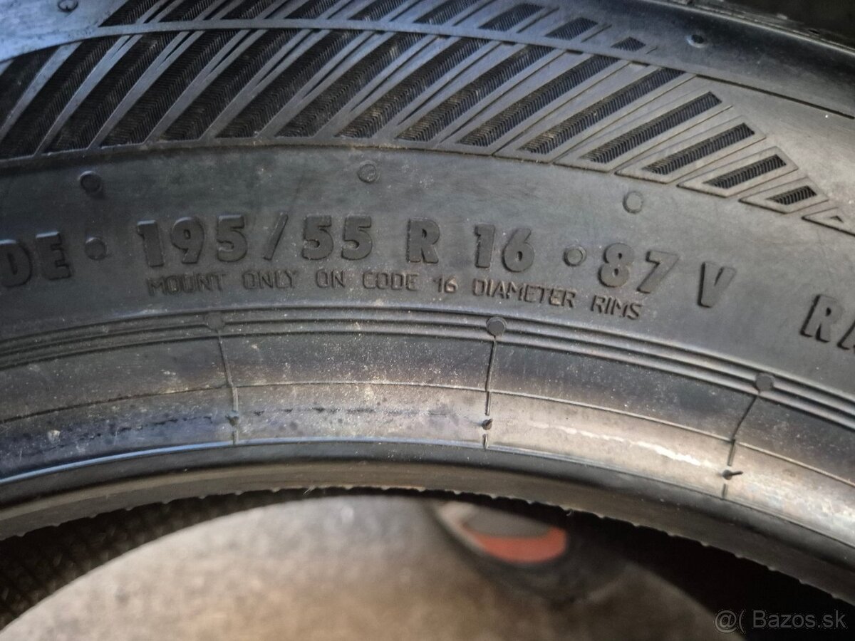 195/55 r16 letné 4 ks ESA TECAR - nejazdené, nepoužité - 6