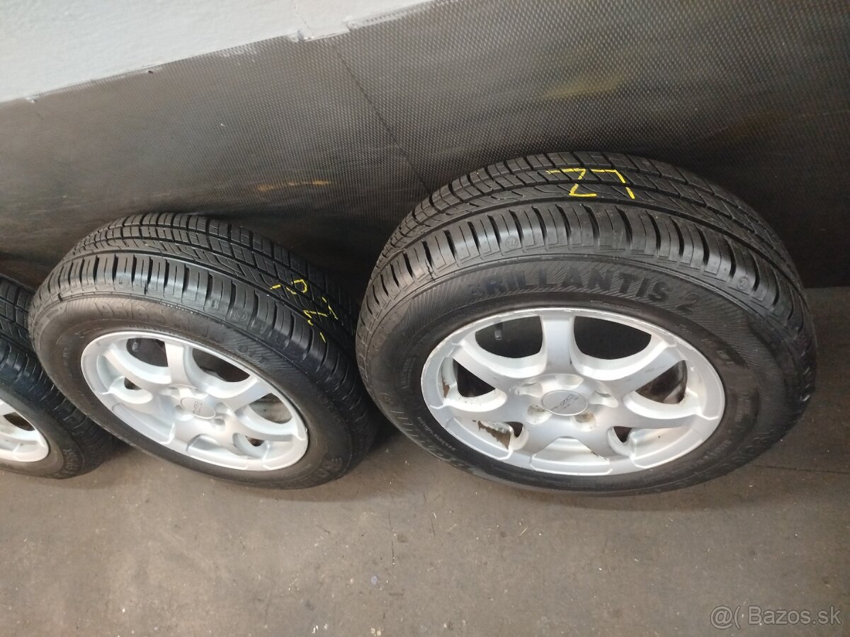 Elektróny 5x112 R15 195/65 r15 Barum 8mm cena 160€/4ks - 6