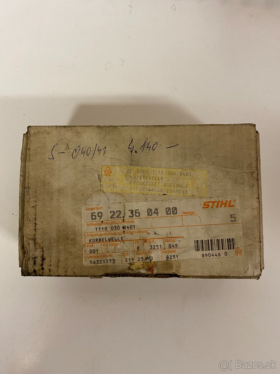 Klukový hriadeľ Stihl 041 (11100300401) - 6