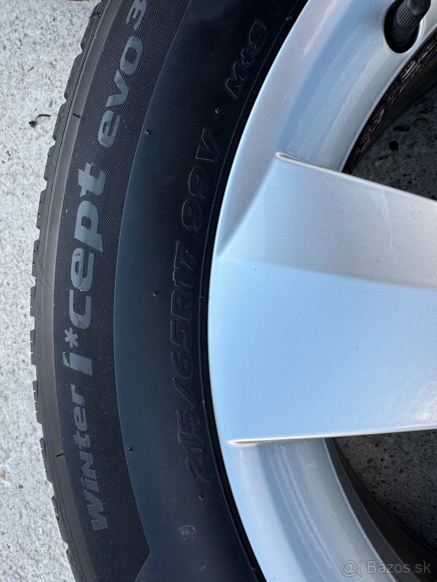 Zimna sada Kodiaq 215/65 R17 - Hankook - 6