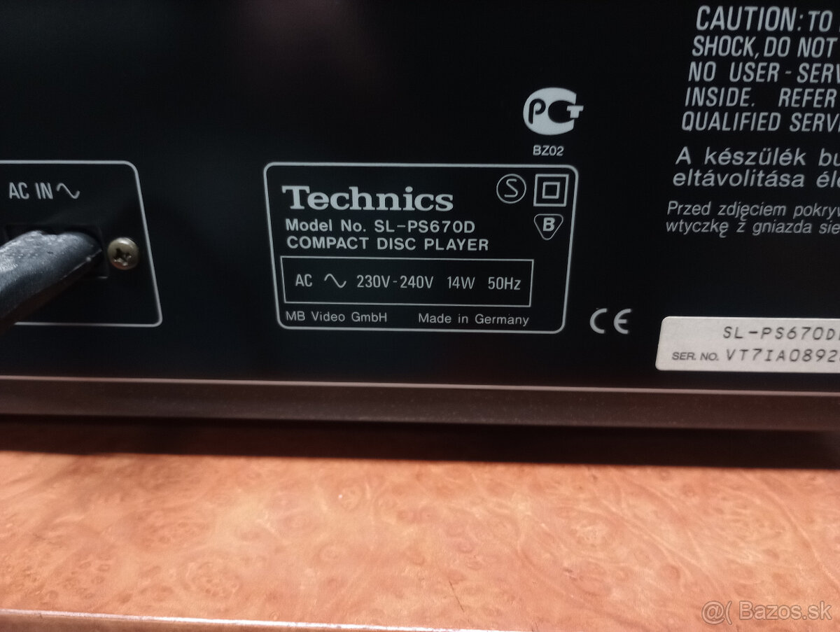 Technics SL-PS670D - 6