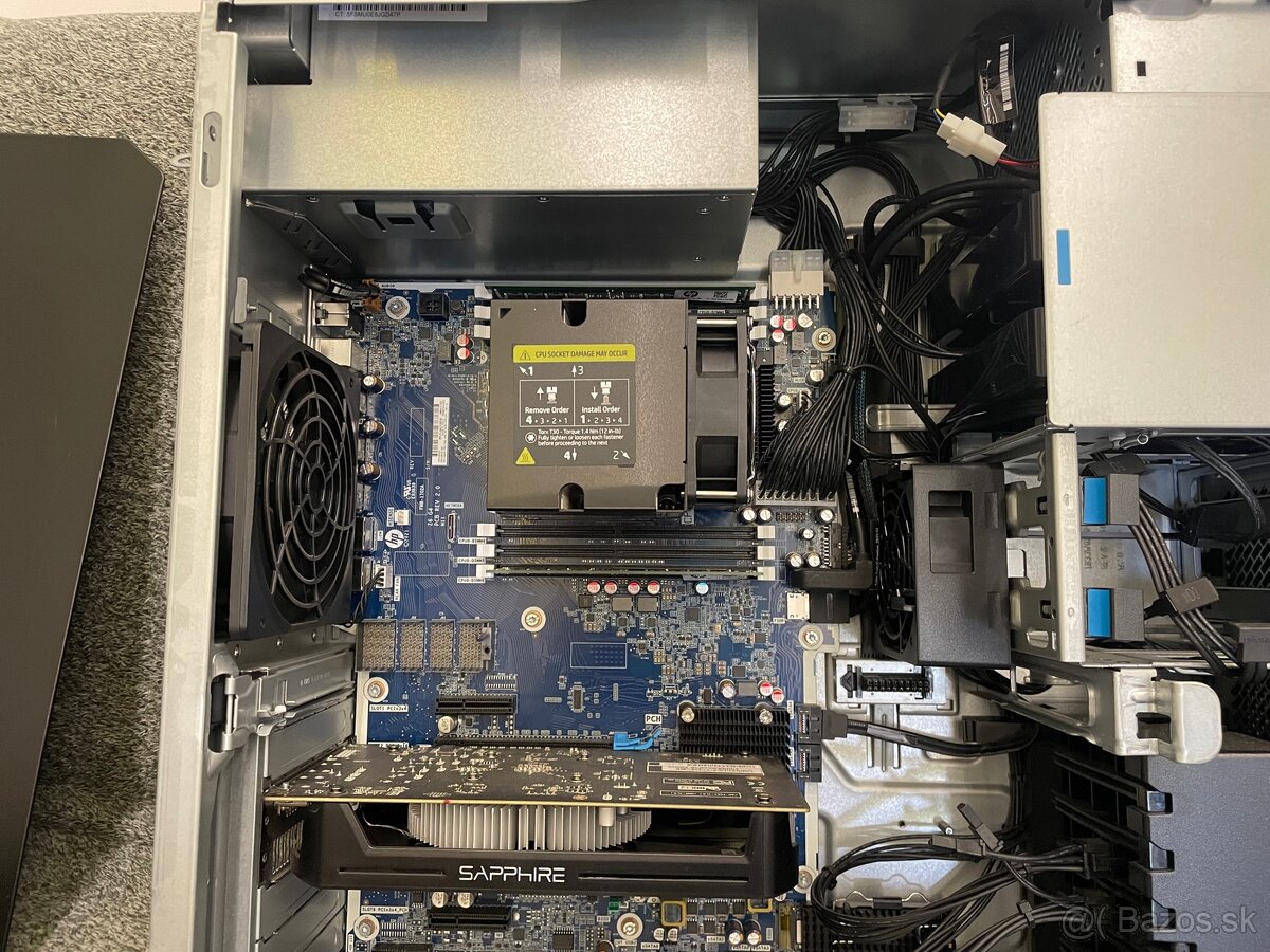 Počitač HP Z6 G4 - Intel Xeon - 40 jadier - 6