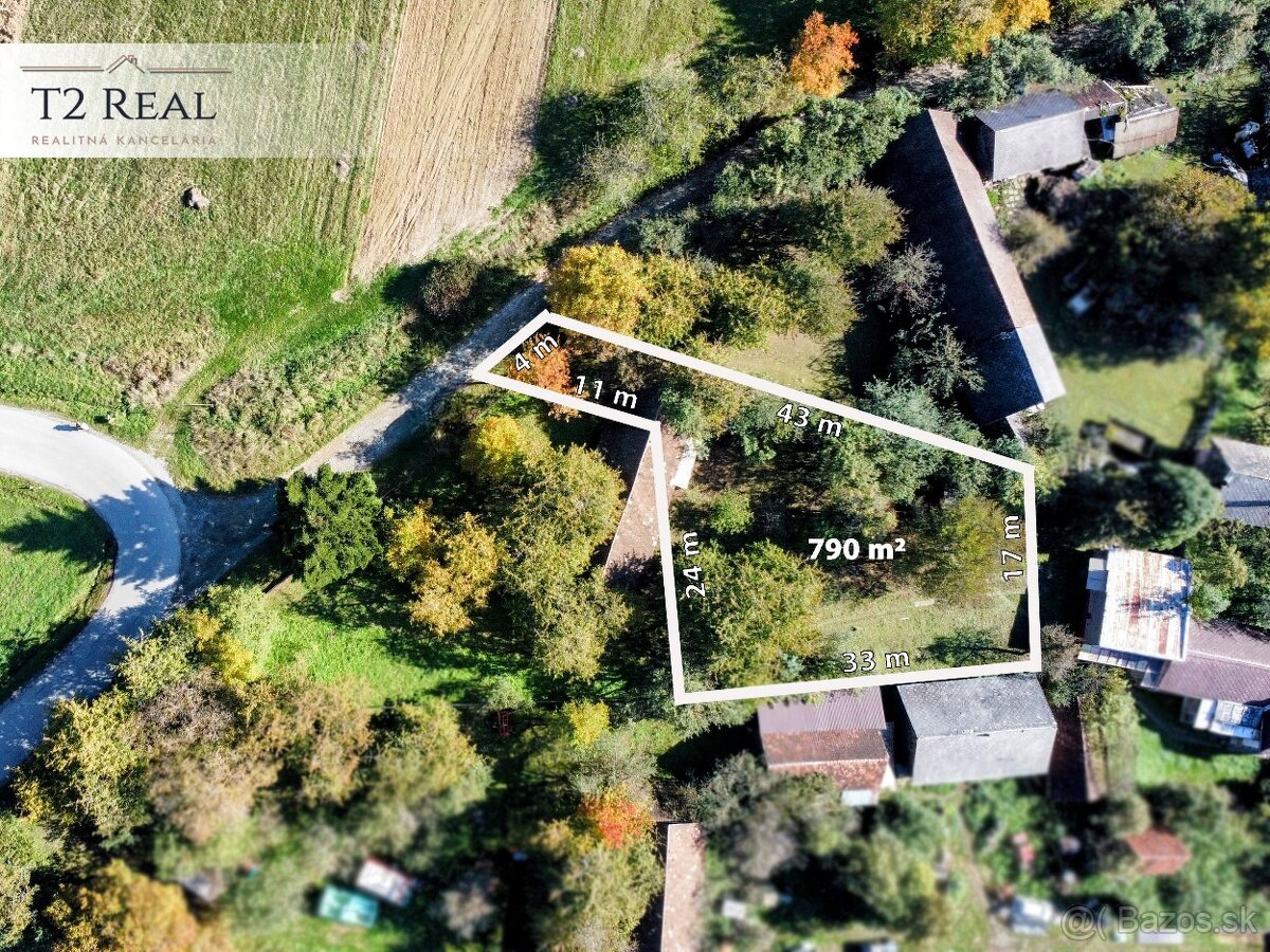 STAVEBNÝ POZEMOK - DALETICE, 790 M2 - PREŠOV 15 MIN. - 6