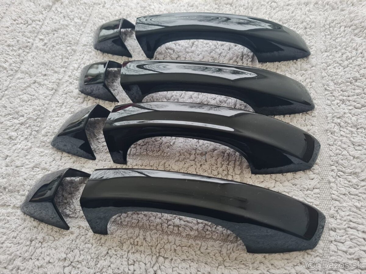 ČIERNE krytky klučiek - ŠKODA VOLKSWAGEN SEAT - 6