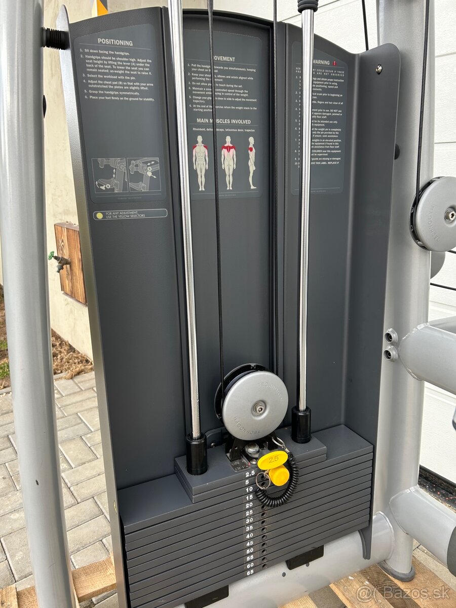 Stroj na chrbát Technogym Selection Upper back - 6