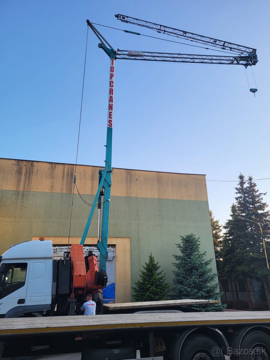 Samoskladaci stavebný žeriav Cattaneo CM 76 - 6