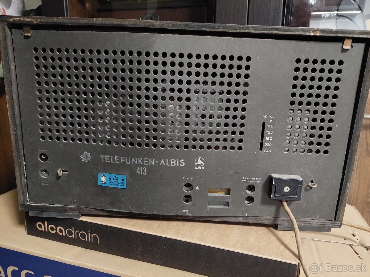 Rádio Telefunken Albis 613 - 6