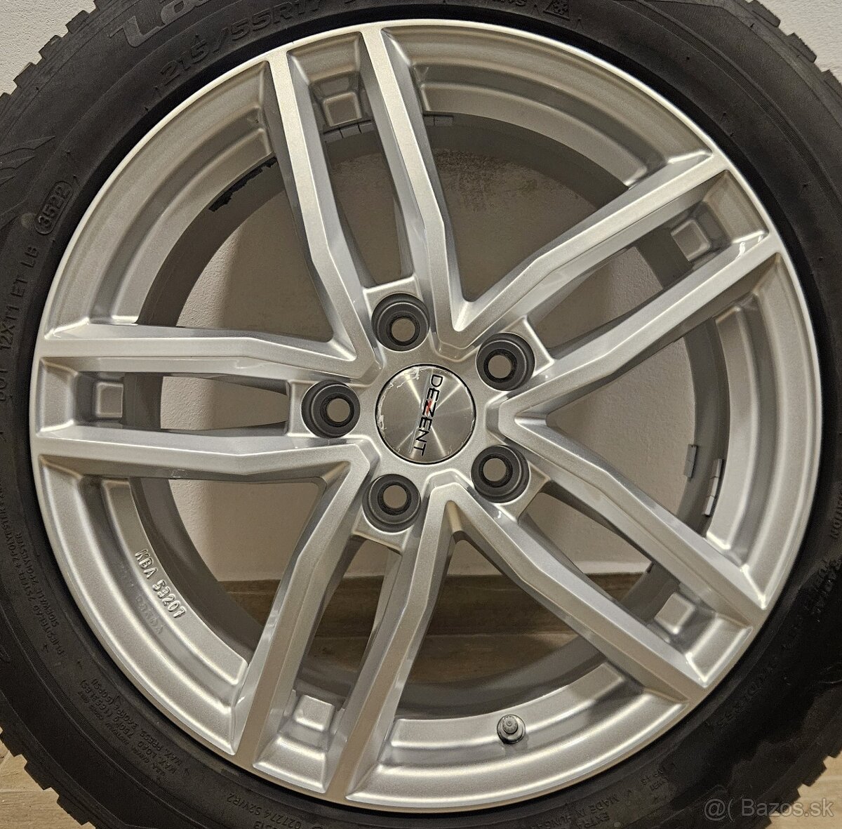 Hliníkové disky DEZENT - 5x114,3 R17 - 6