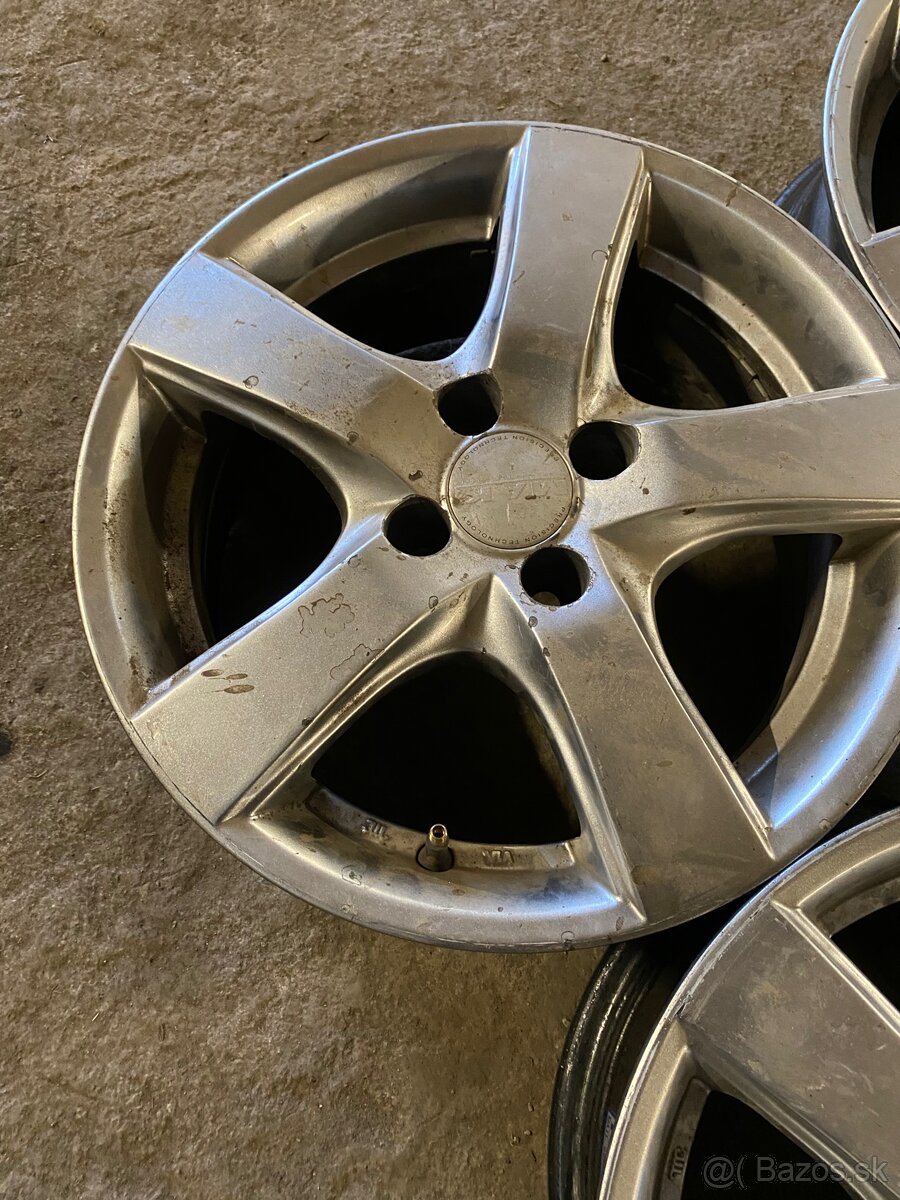 Predám 4x100 r15 6,5j et 35 - 6