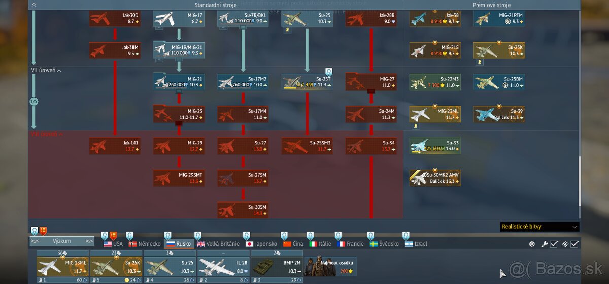 War Thunder účet - 6