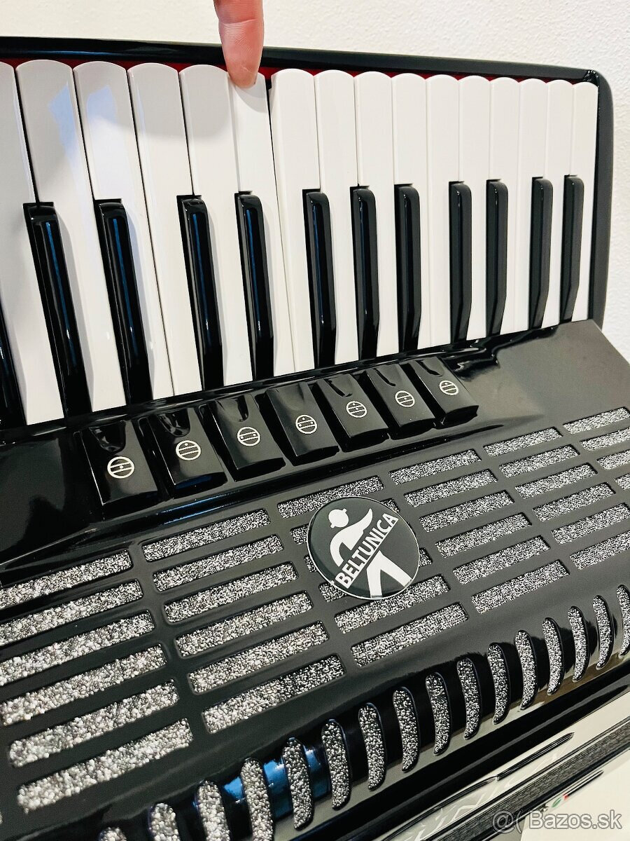 NOVÝ akordeón Beltunica Haydn DELUXE 96 basový- REZERVOVANÉ - 6