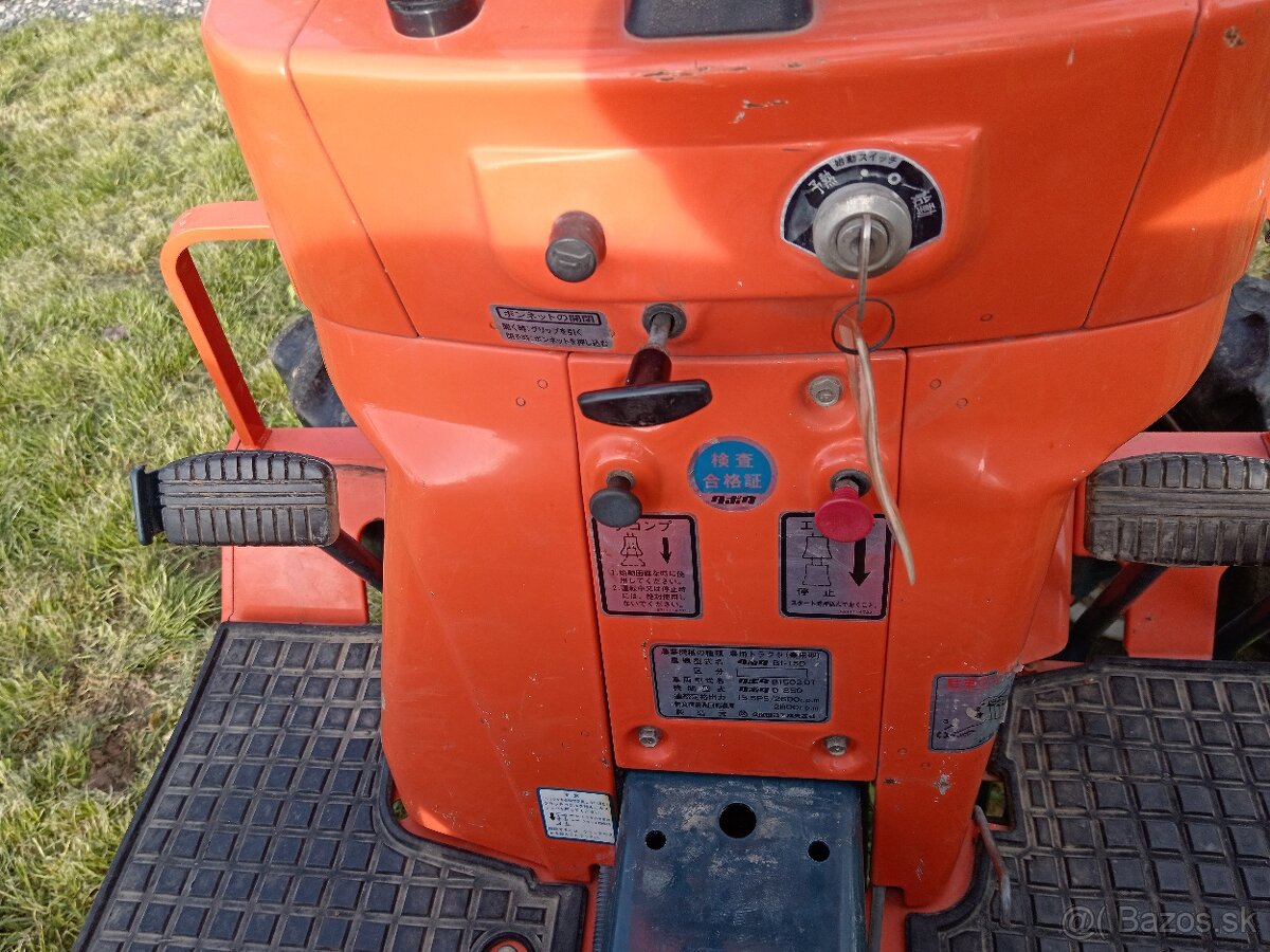 Malotraktor KUBOTA zB1-15 - 6