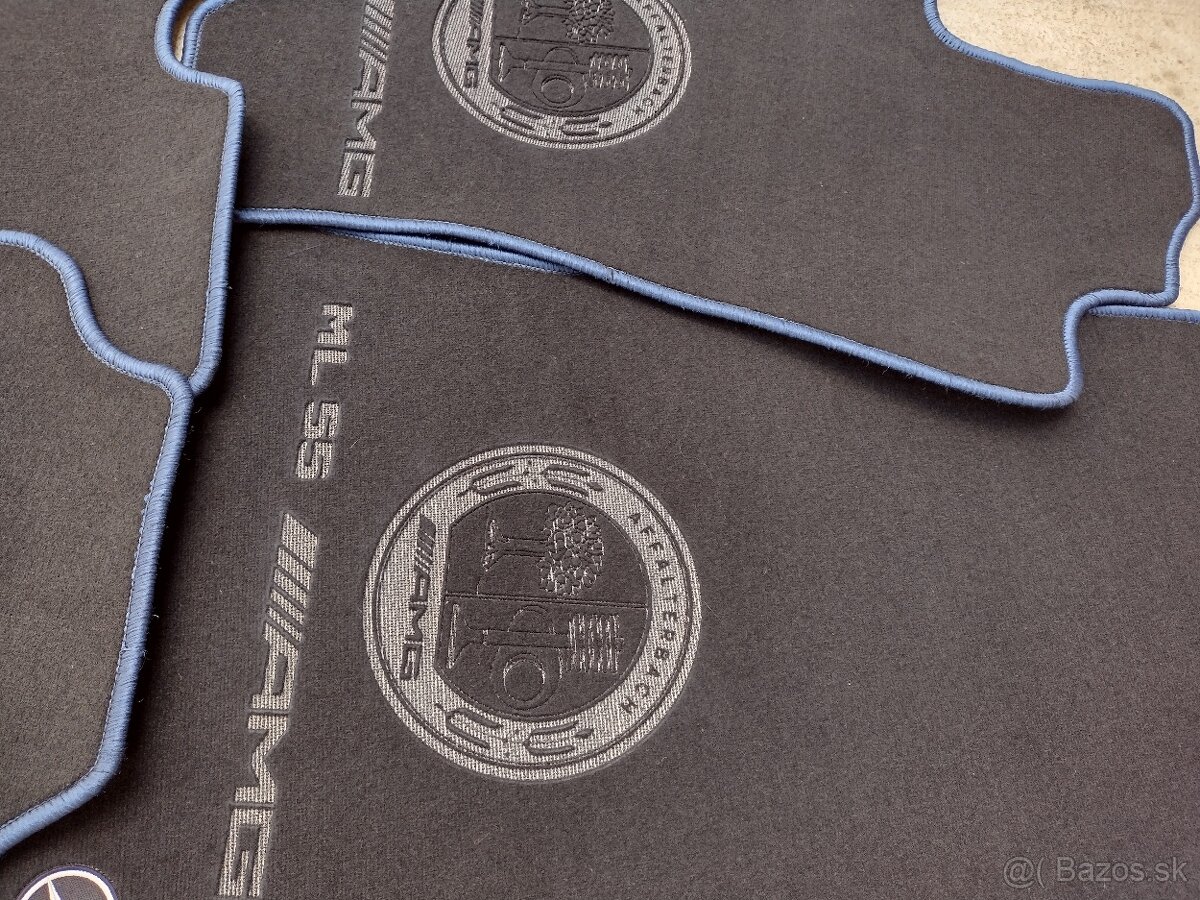 Predám auto koberce do vozidla MB ML W163 55AMG - 6