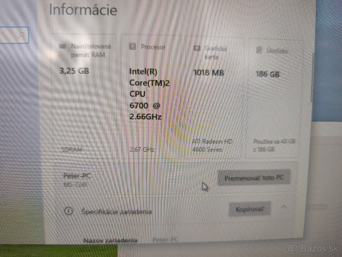 Predám starší PC - 6