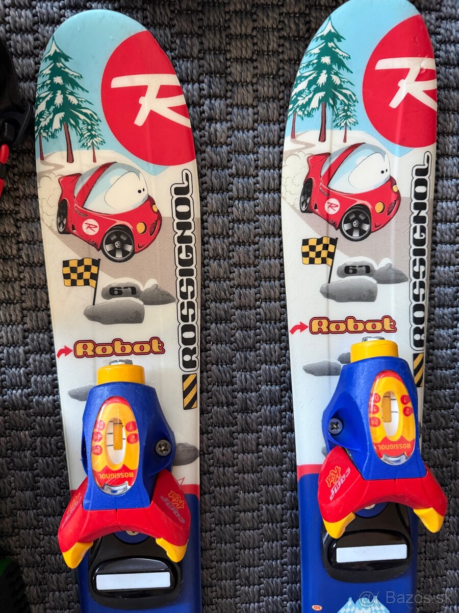 Detské najmenšie lyže Rossignol 67cm /70cm - 6