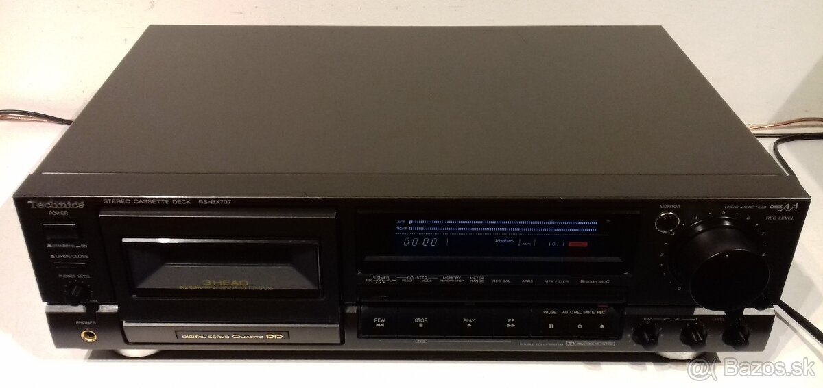 ClassAA spickovy 3-hlavovy deck TECHNICS RS-BX707 JAPAN AK58 - 6