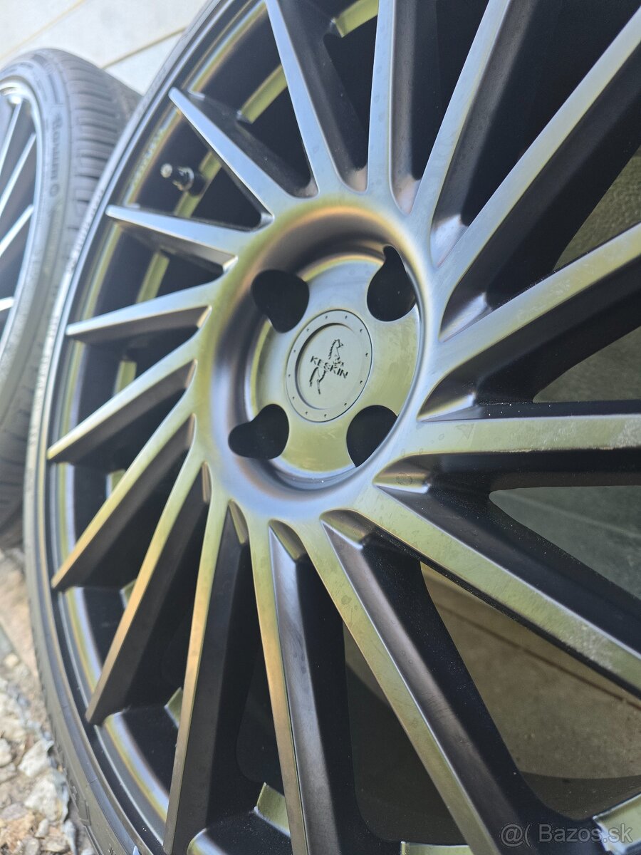 Zánovná Sada Keskin 4x100+Nové pneu 225/35 R18 - 6