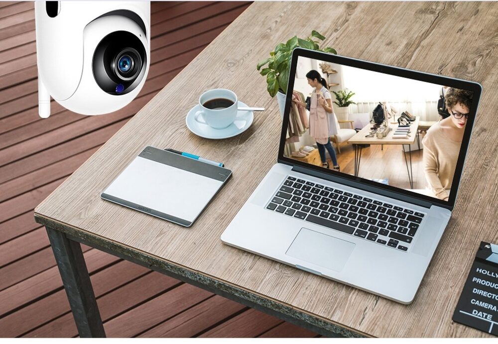 Nová vnútorná kamera s appkou na mobil - wifidomáca pestunka - 6