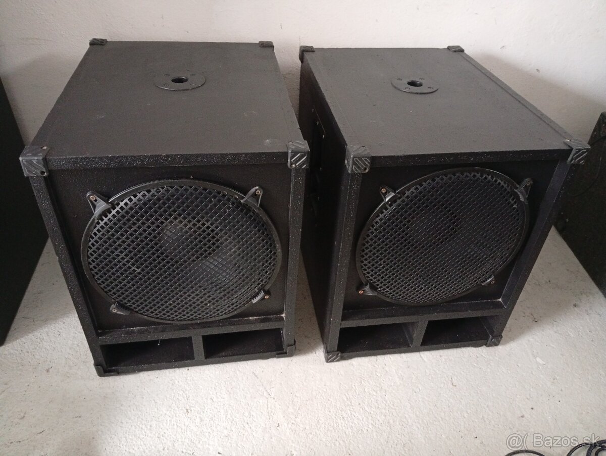 Basové bedne a zosilňovač za 290€ - 6