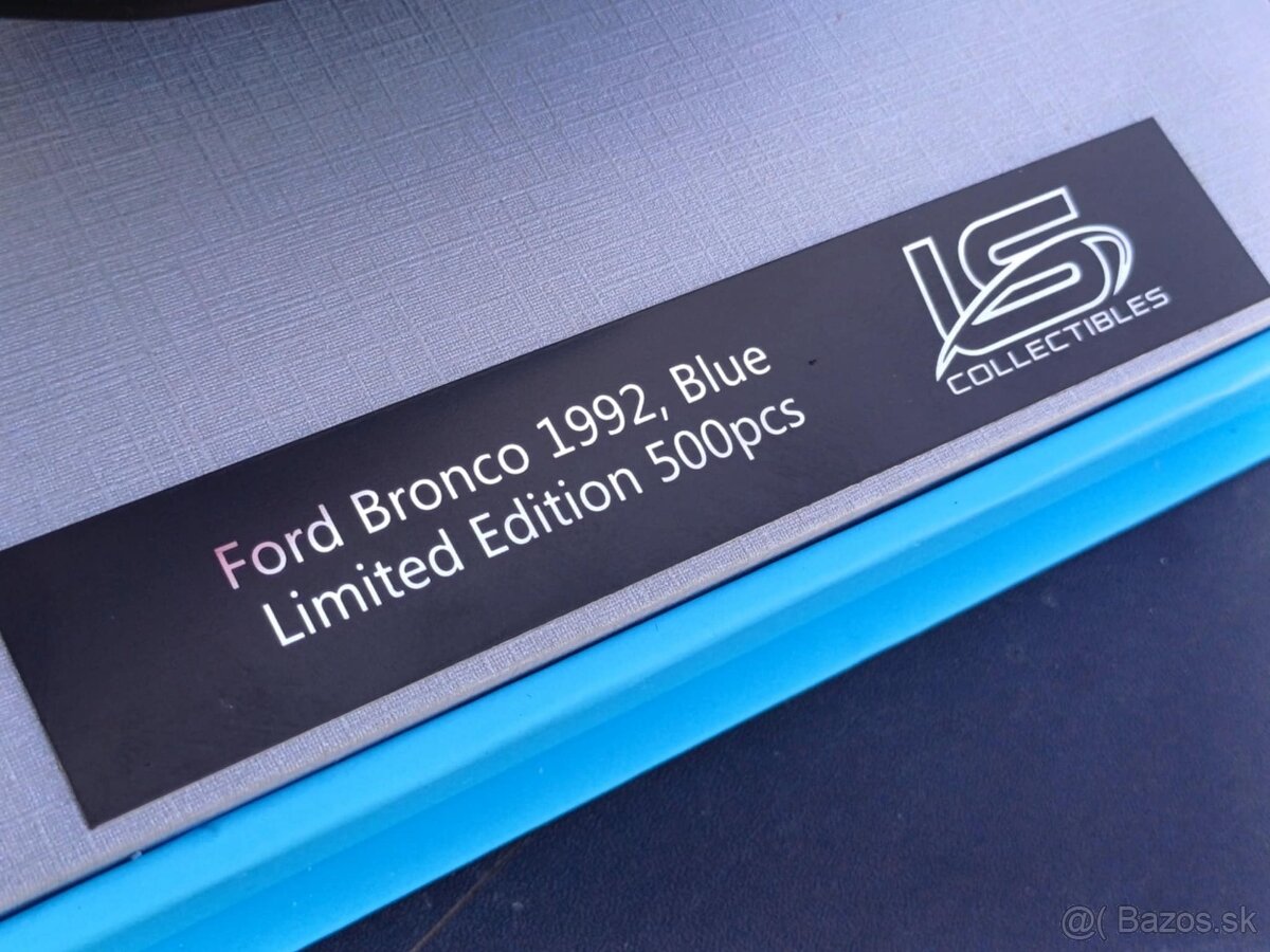 FORD BRONCO 4X4 HARD-TOP CLOSED 1992 – 1:18 LS-COLLECTIBLES - 6